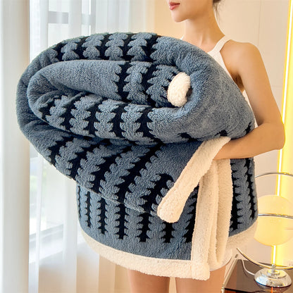 Luxury Reversible Fleece Blanket