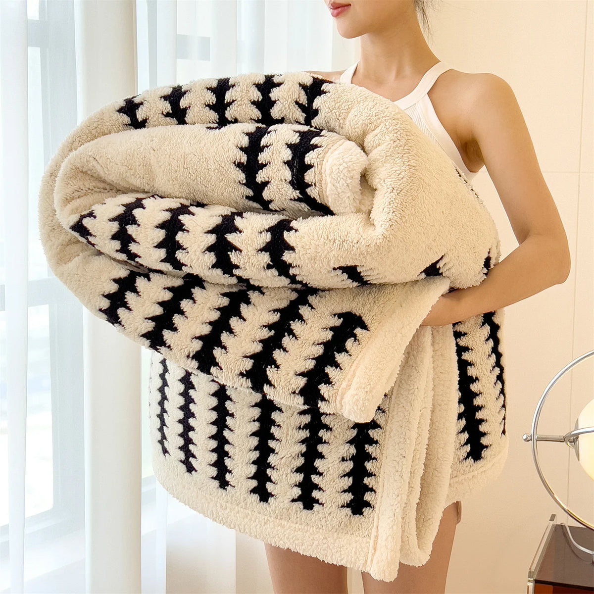 Luxury Reversible Fleece Blanket