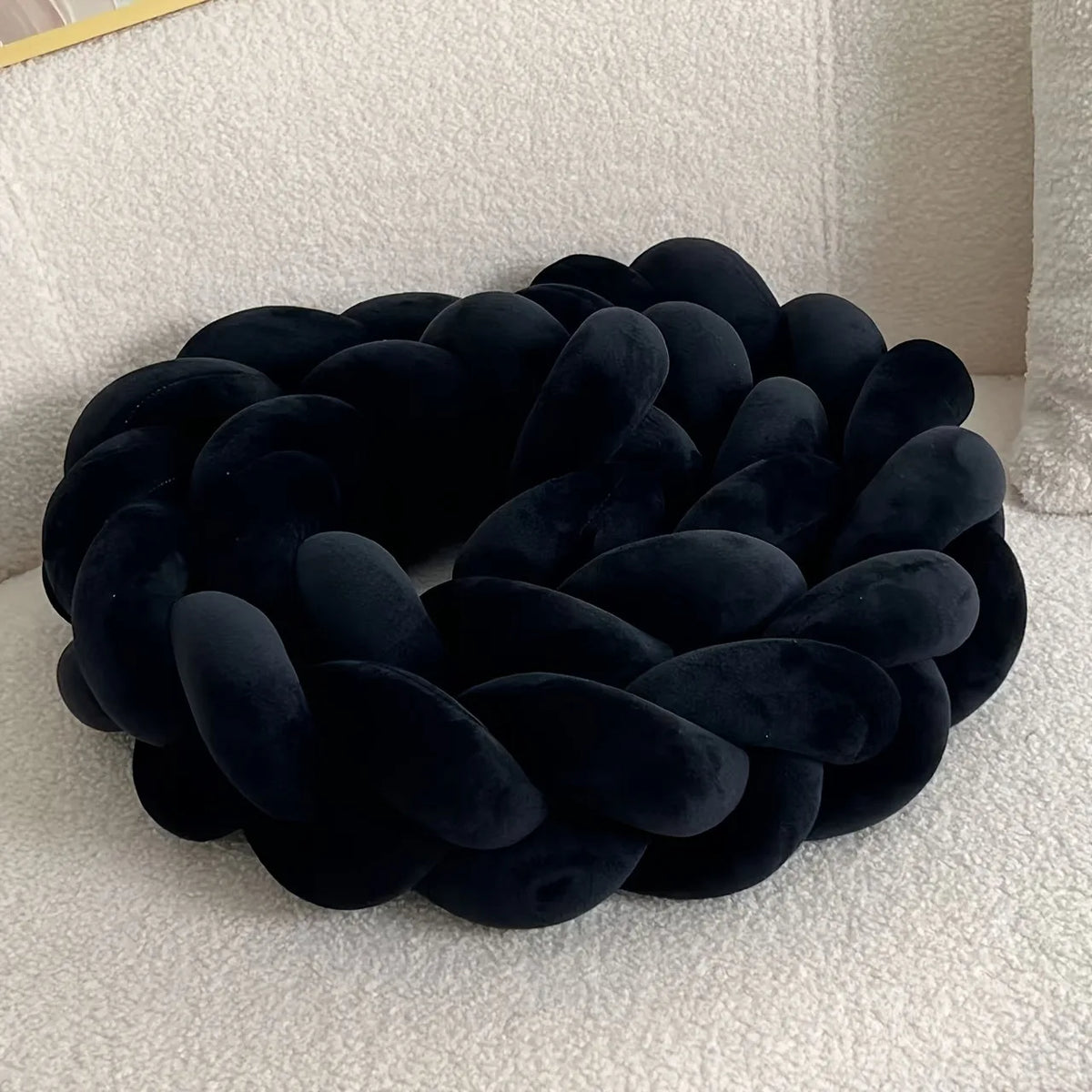 Serene Natural Geometric Floor Cushion