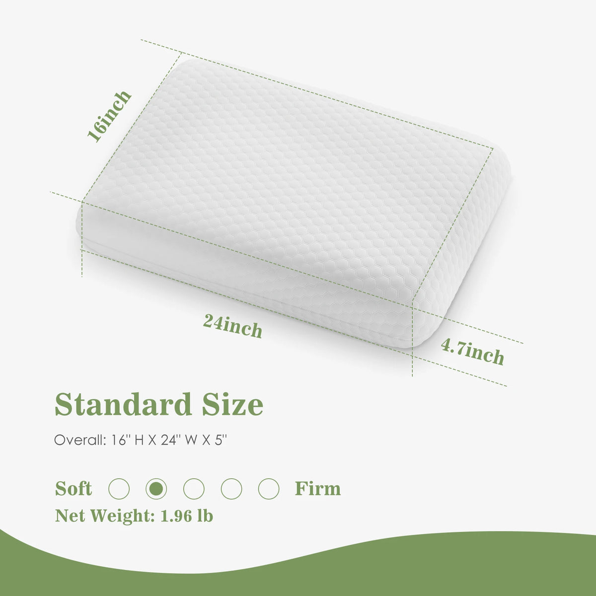 Restorative Cooling Memory Foam Pillows