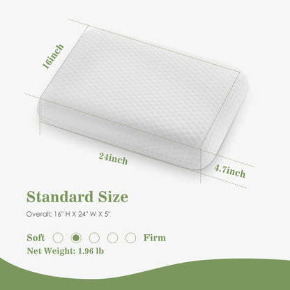 Restorative Cooling Memory Foam Pillows