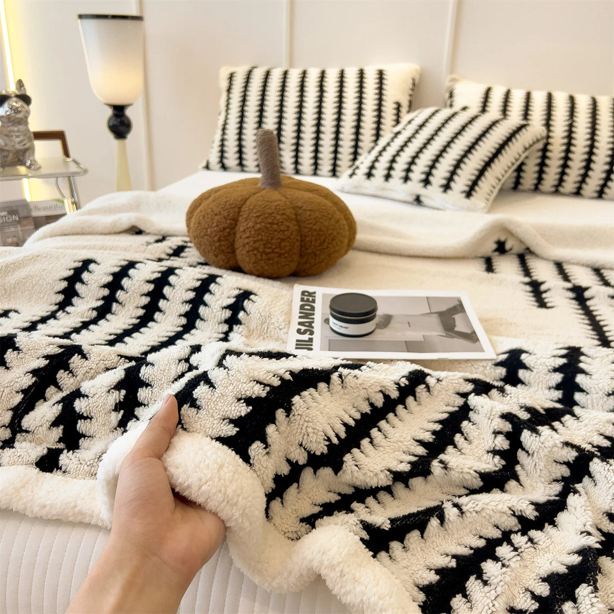 Luxury Reversible Fleece Blanket