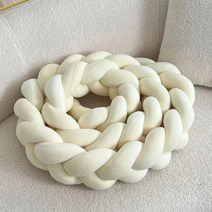Serene Natural Geometric Floor Cushion