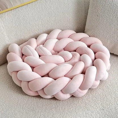Serene Natural Geometric Floor Cushion