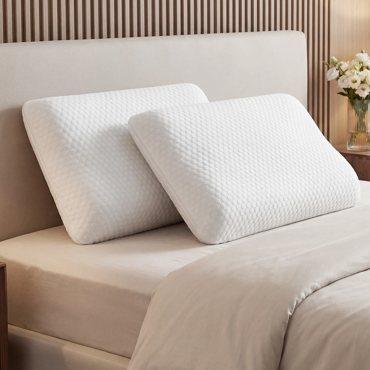 Restorative Cooling Memory Foam Pillows