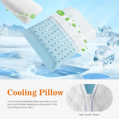 Restorative Cooling Memory Foam Pillows