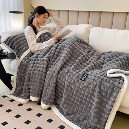 Cozy Luxury Plush Winter Blanket