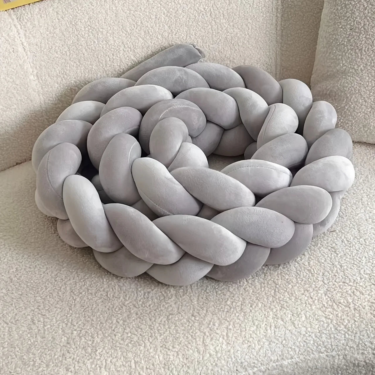 Serene Natural Geometric Floor Cushion