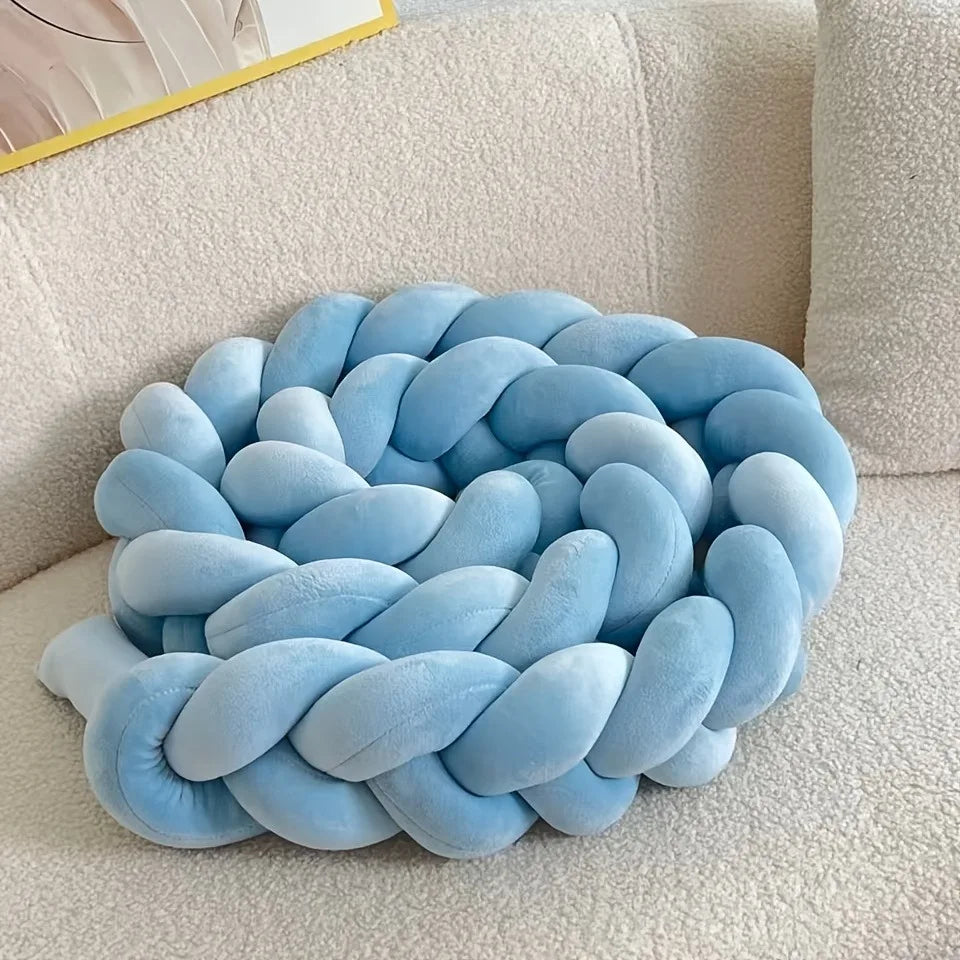 Serene Natural Geometric Floor Cushion