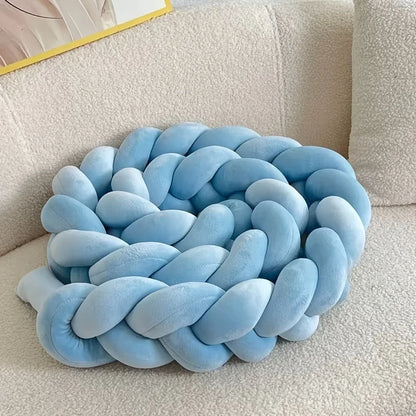 Serene Natural Geometric Floor Cushion