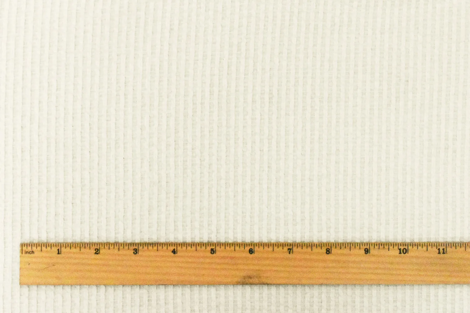 1 5/8 YD PC-Icing Ivory Stripe Stretch Sweater Knit Fabric