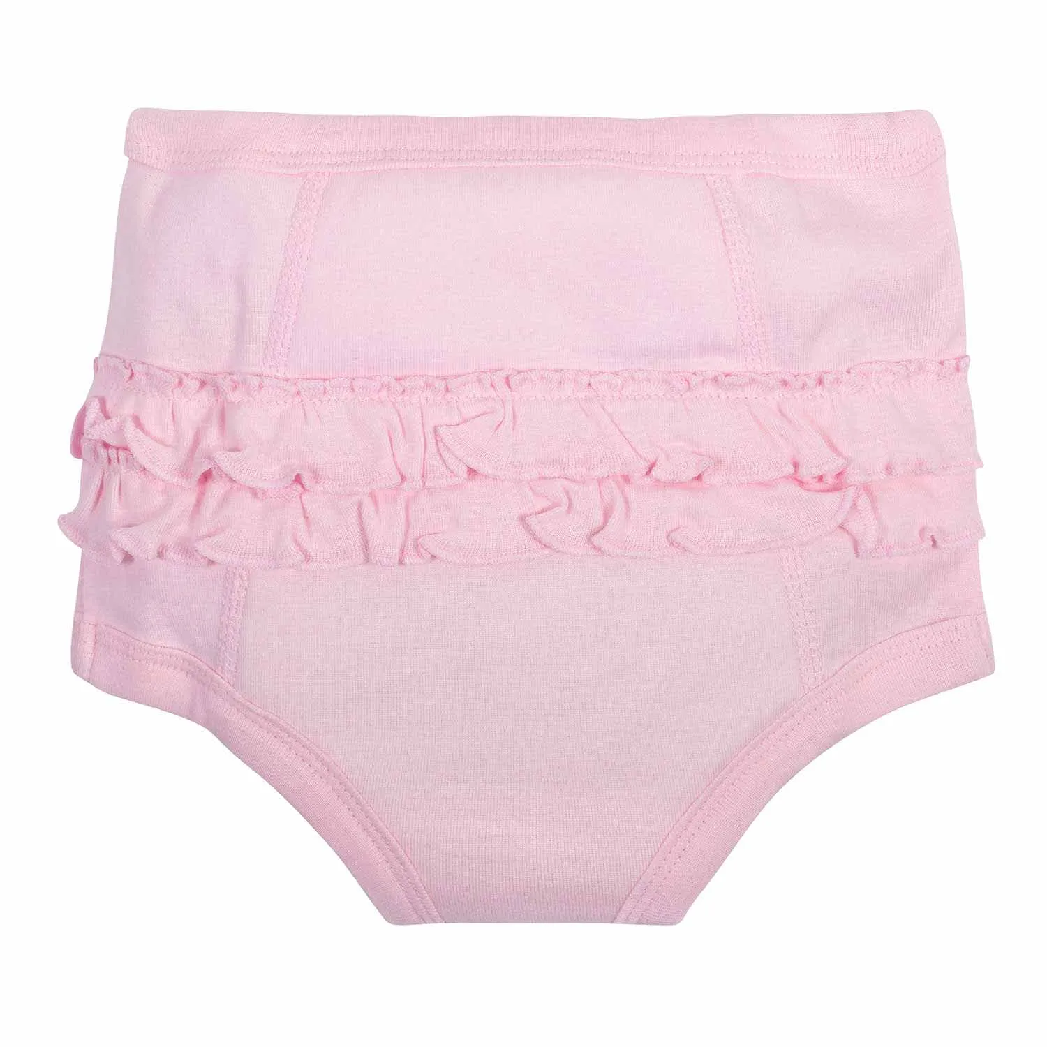 2-Pack Toddler Girls Pink Training Pants with TPU Lining