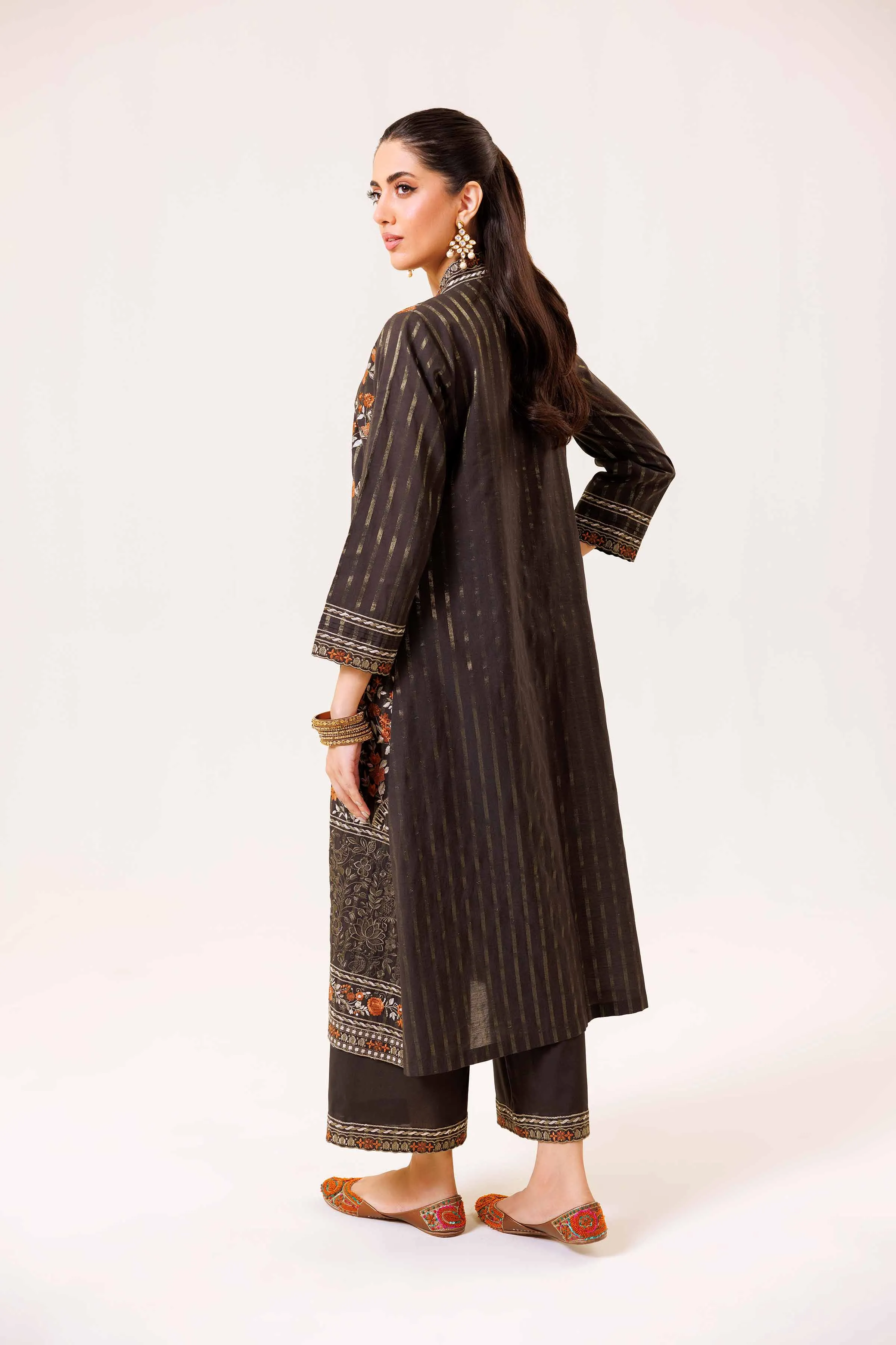 2 Piece - Embroidered Suit - KFE24-76