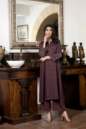 2 Piece - Embroidered Suit - KFW23-109