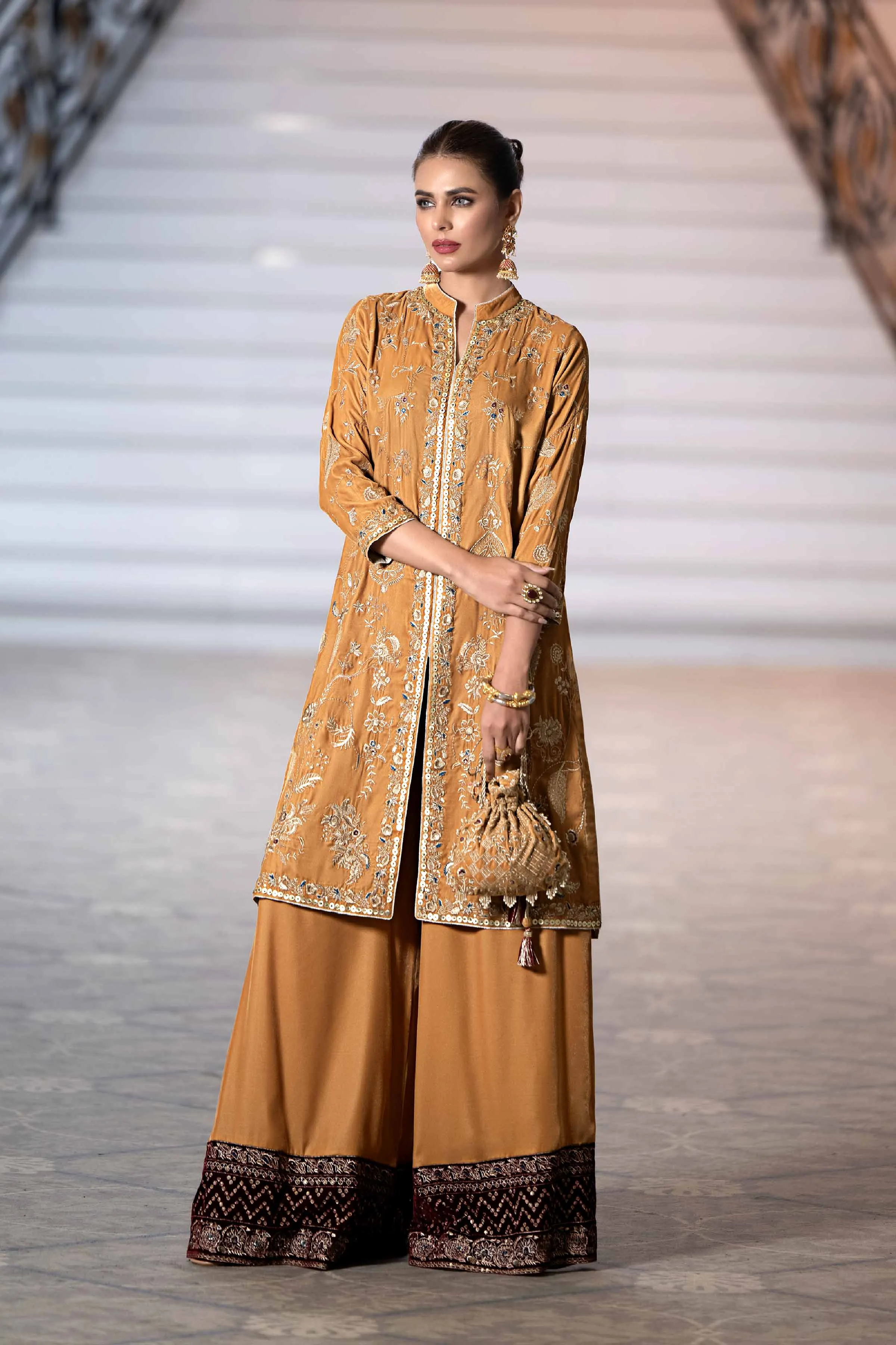 2 Piece - Embroidered Suit - KFW23-16