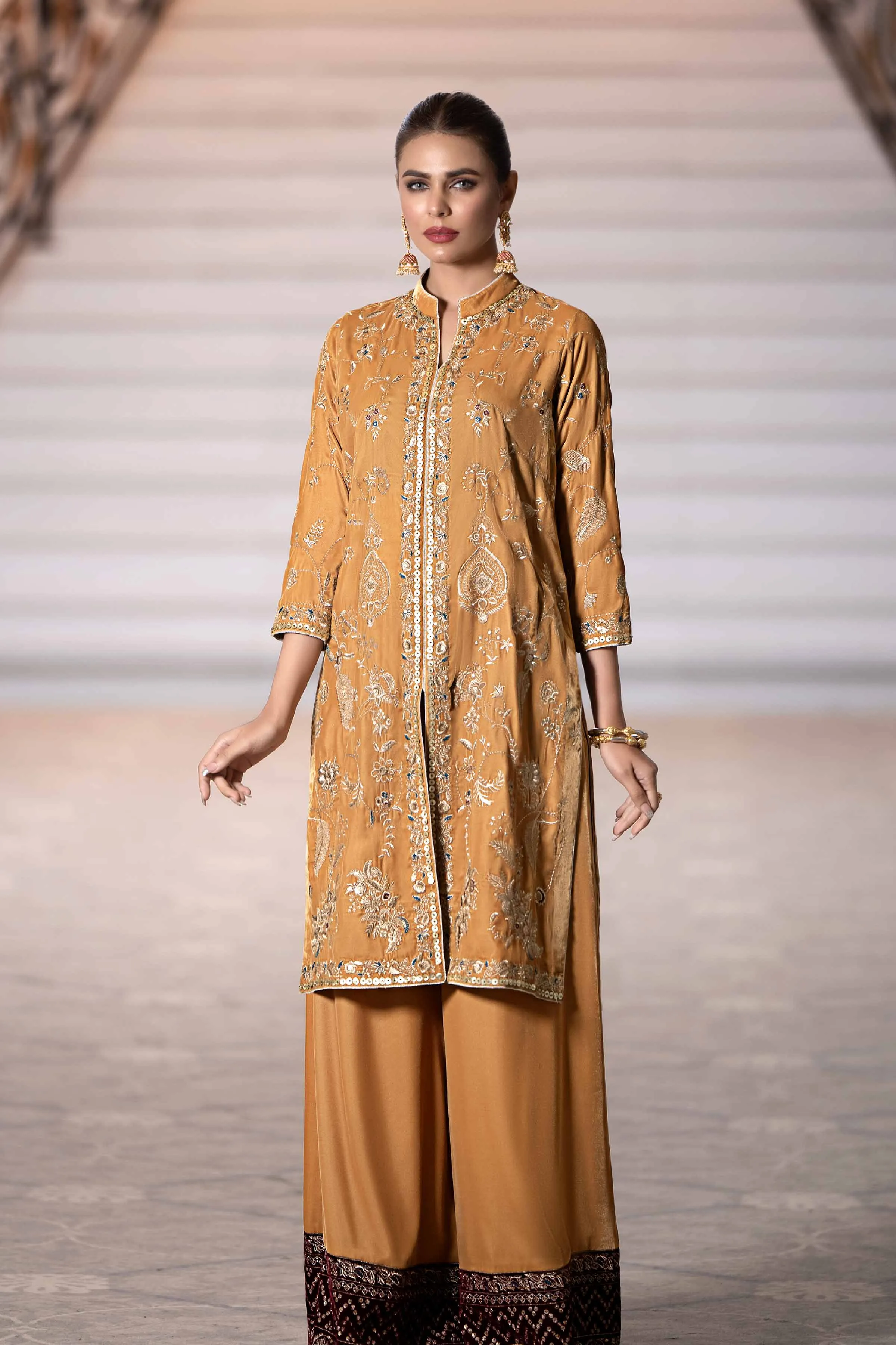 2 Piece - Embroidered Suit - KFW23-16