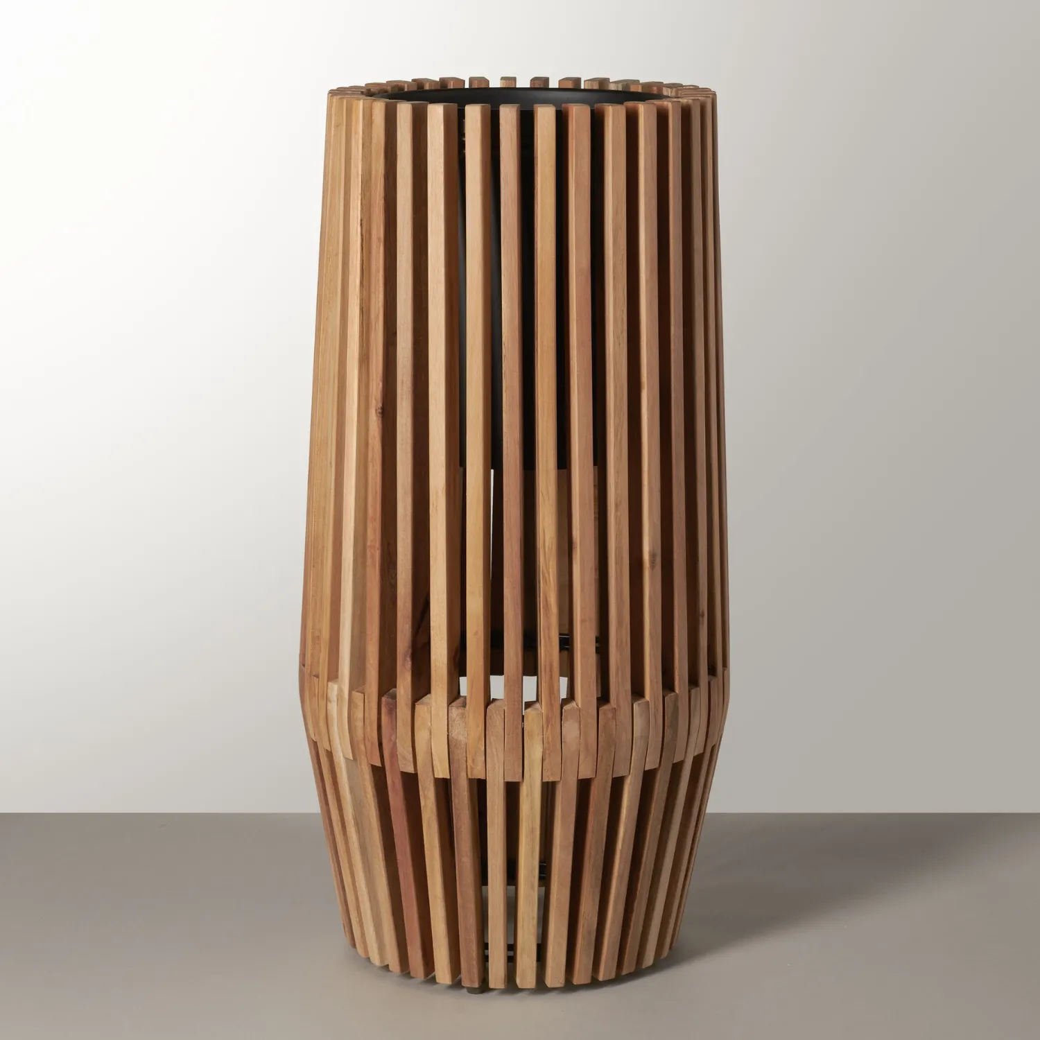 Acacia Wood Slat Planter