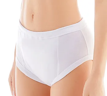 Adult Training Pants: White Cloud