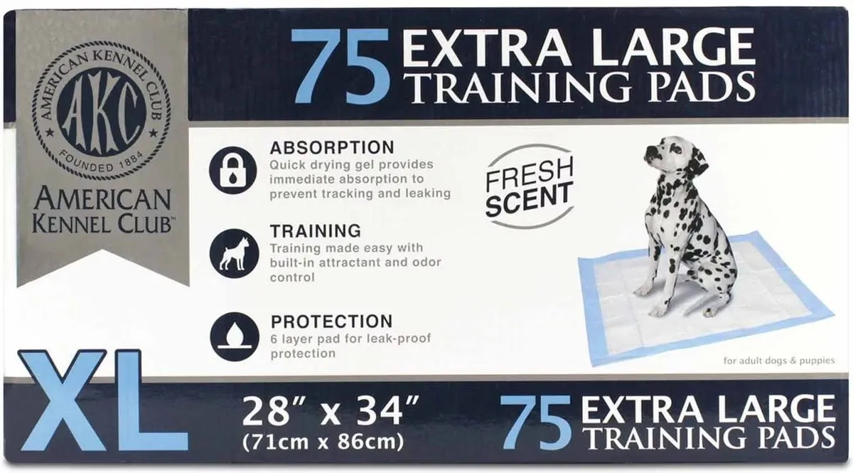 American Kennel Club AKC Dog Training Pads XL