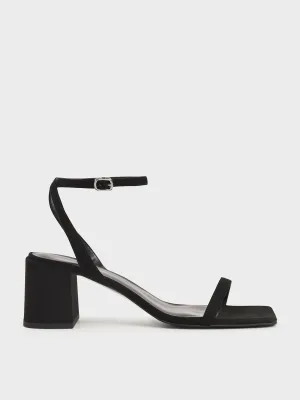 Ankle Strap Block Heel Sandals