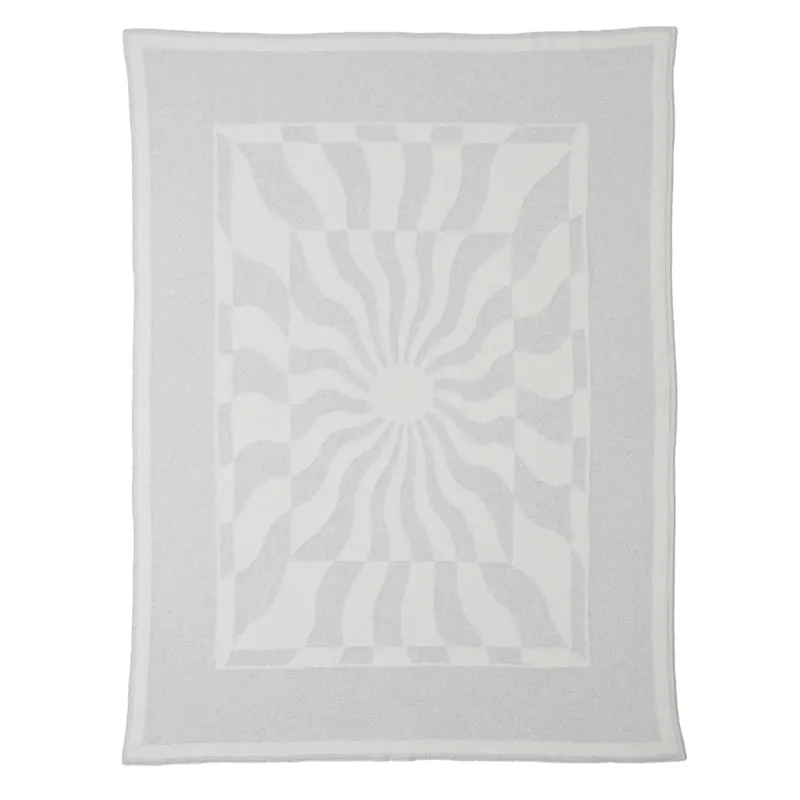 BAREFOOT DREAMS | CozyChic Cotton Sun Waves Throw