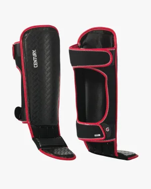 Brave Shin Instep Guards - Red/lack