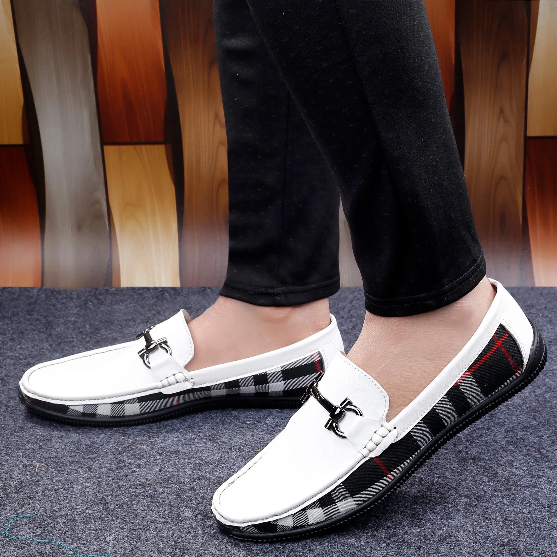 Bxxy's Men's Street Style Casual Slip-ons