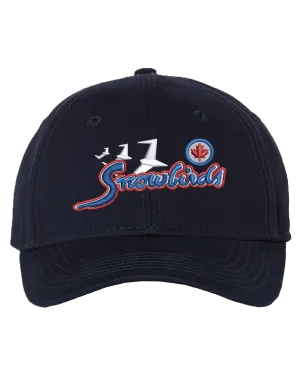 Canadian Snowbirds Script Dad Hat