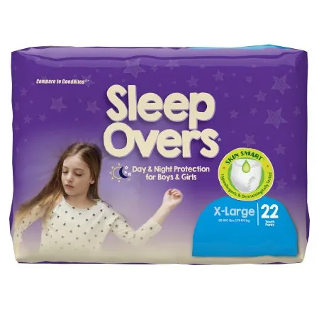 Cuties® Sleep Overs® Pull On Disposable Overnight Briefs