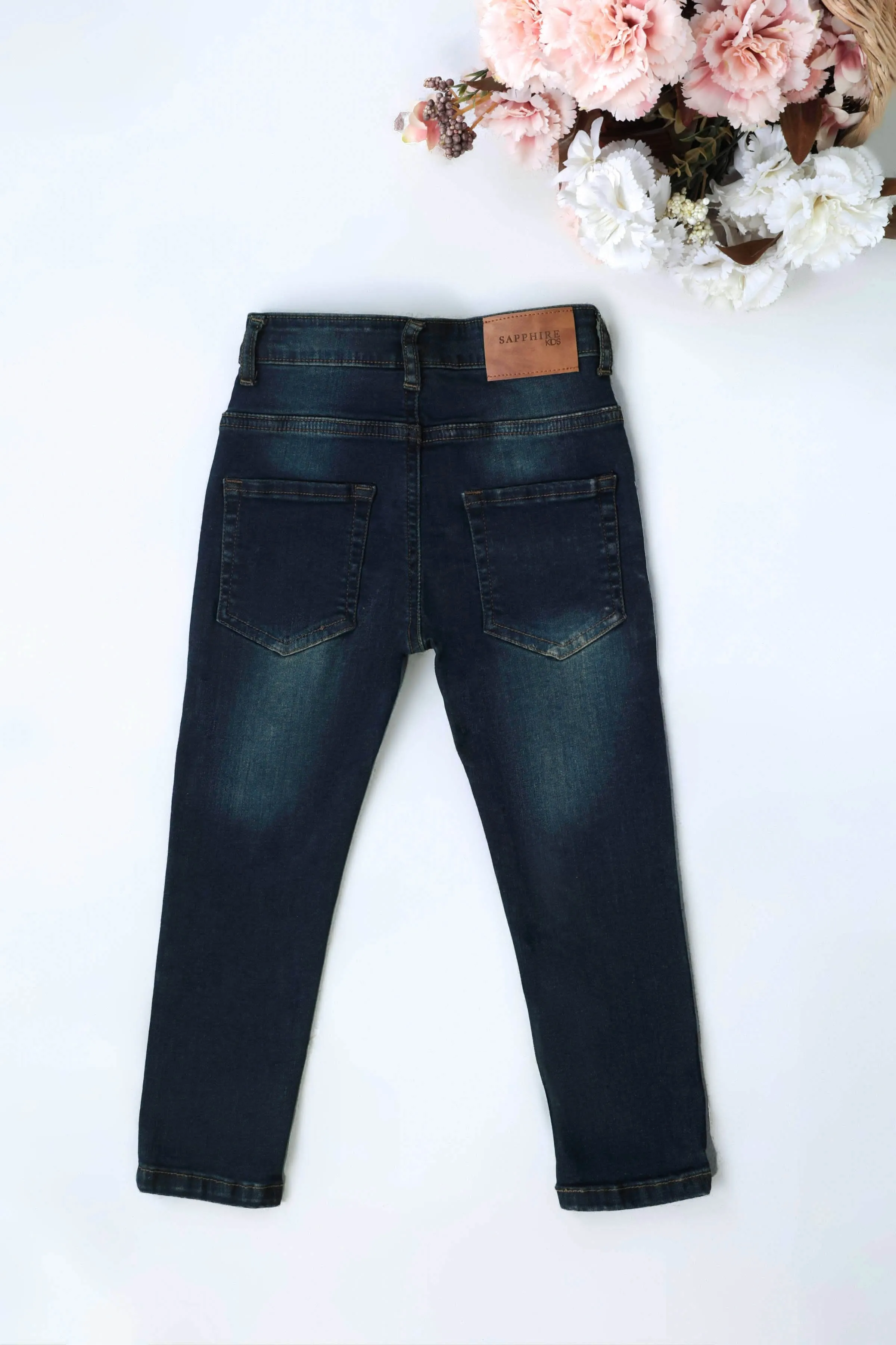 Dark-wash Skinny Jeans