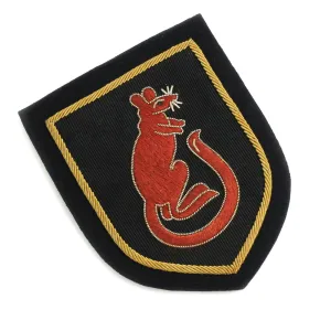 DESERT RATS WIRE BLAZER BADGE