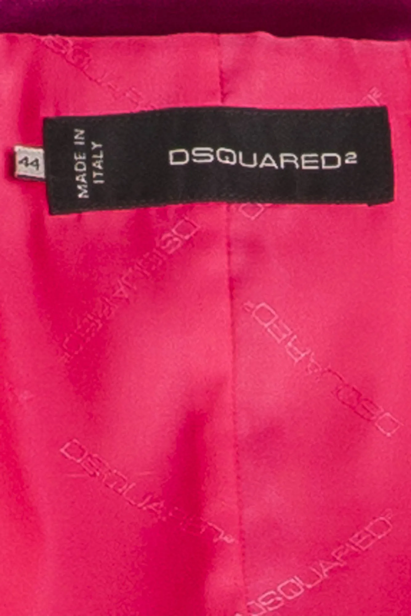 Dsquared2 - Editorial, Fuchsia Velvet Jacket - IT 44