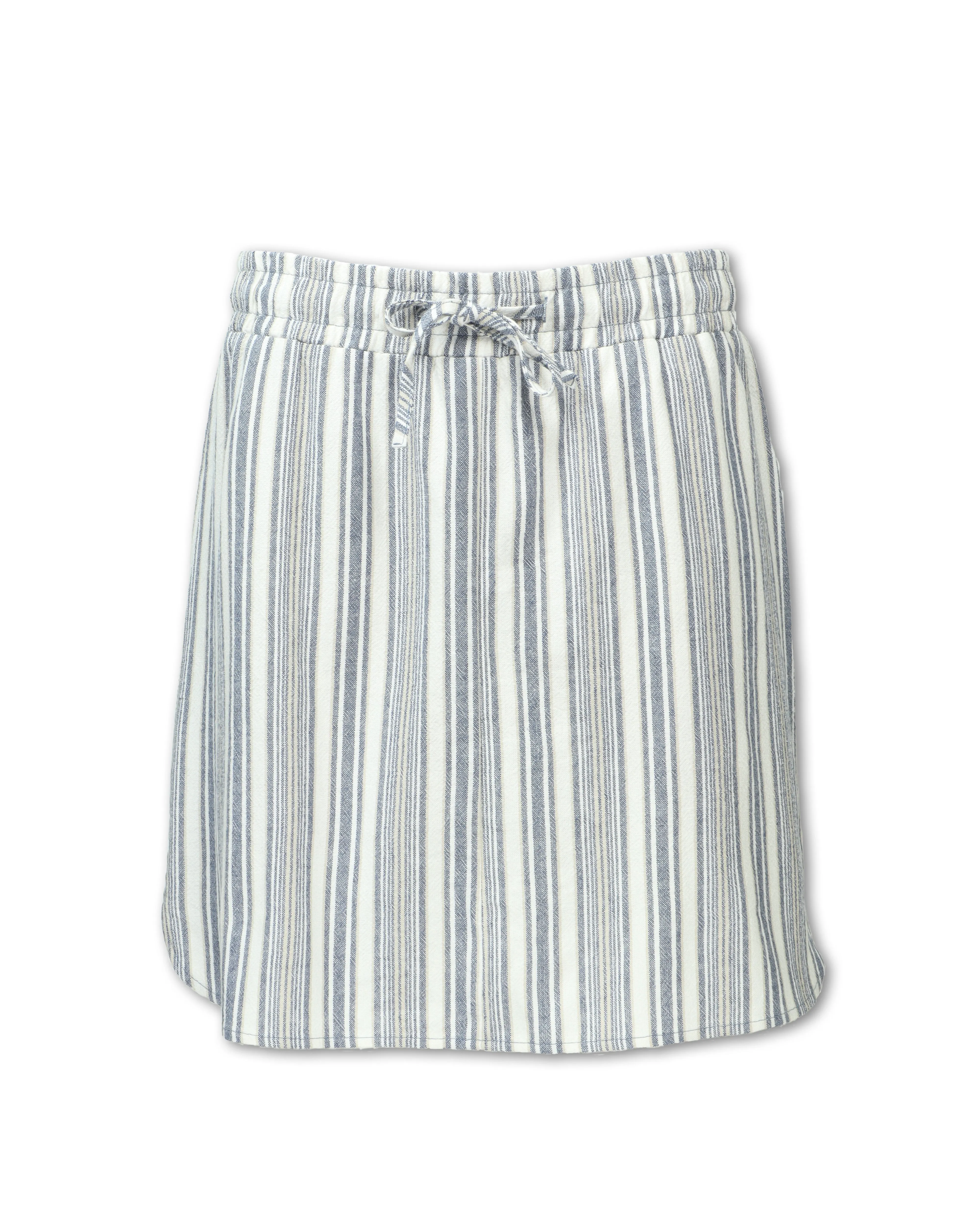 FLAX BLEND STRIPED SKORT - SHIPS 3/1/25