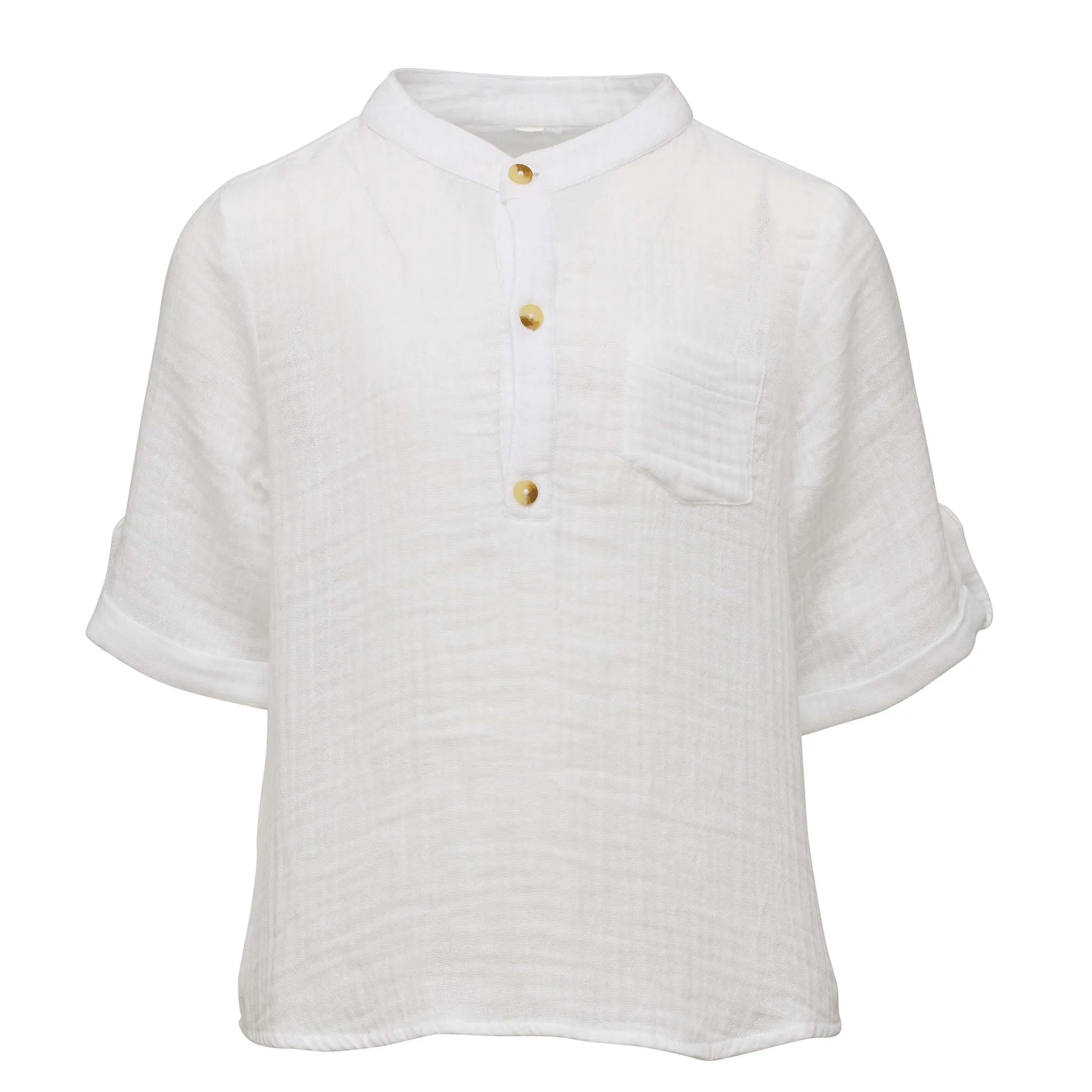 Frankie White Resort Shirt