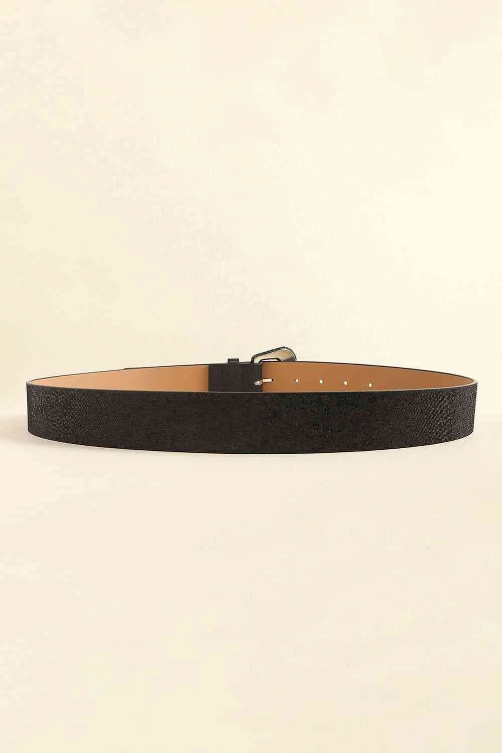 Glitter PU Leather Belt