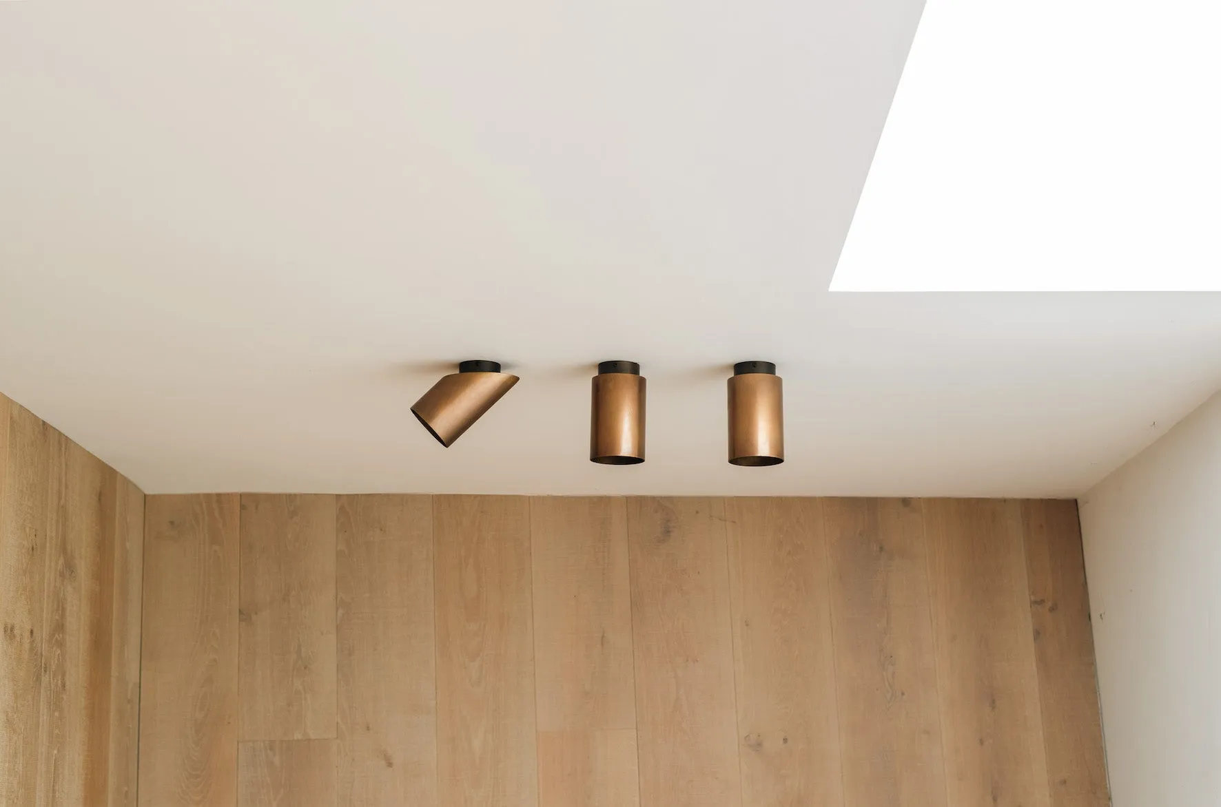 Guilla - brass cylinder wall light