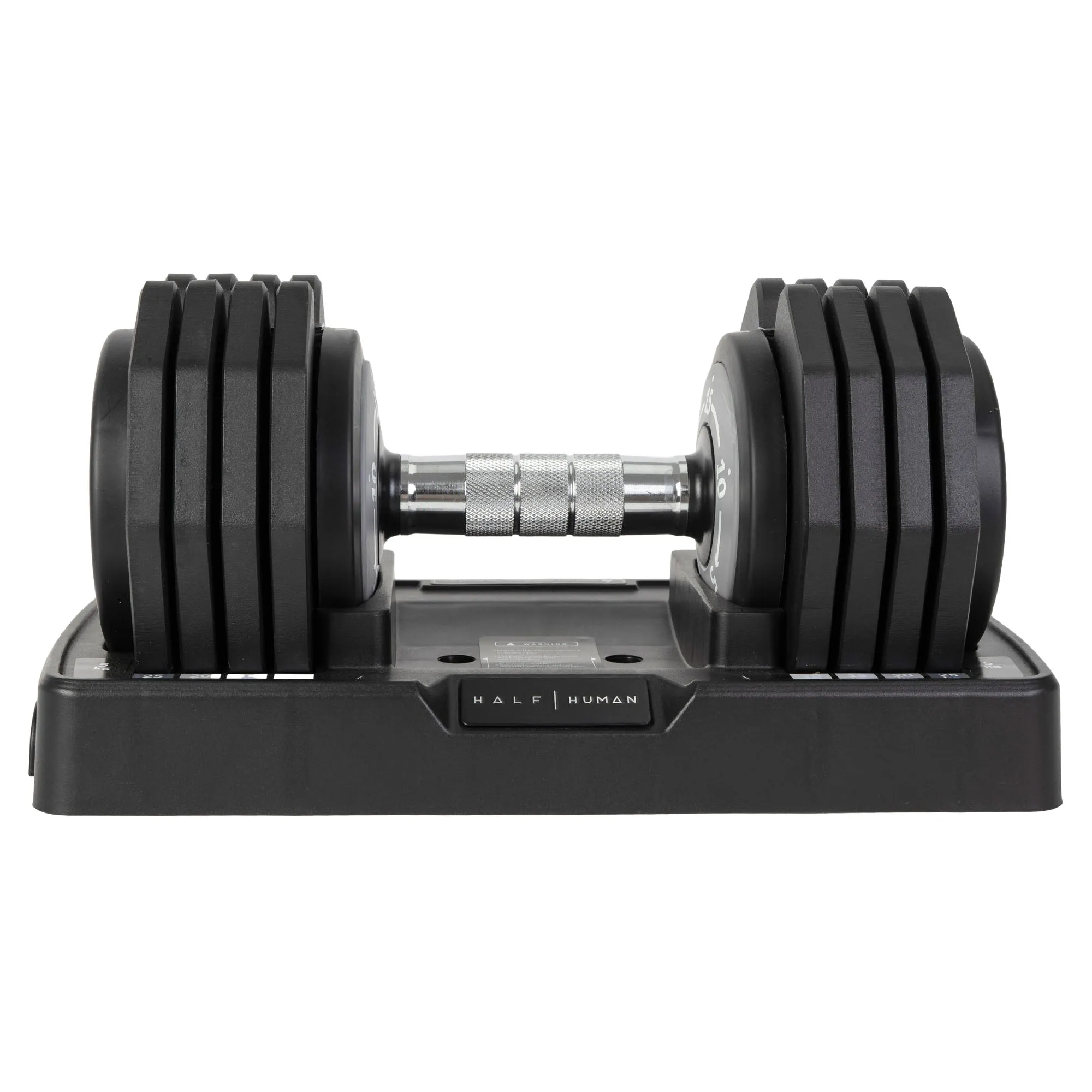 Half Human 25kg Adjustable Dumbbell Set With Stand