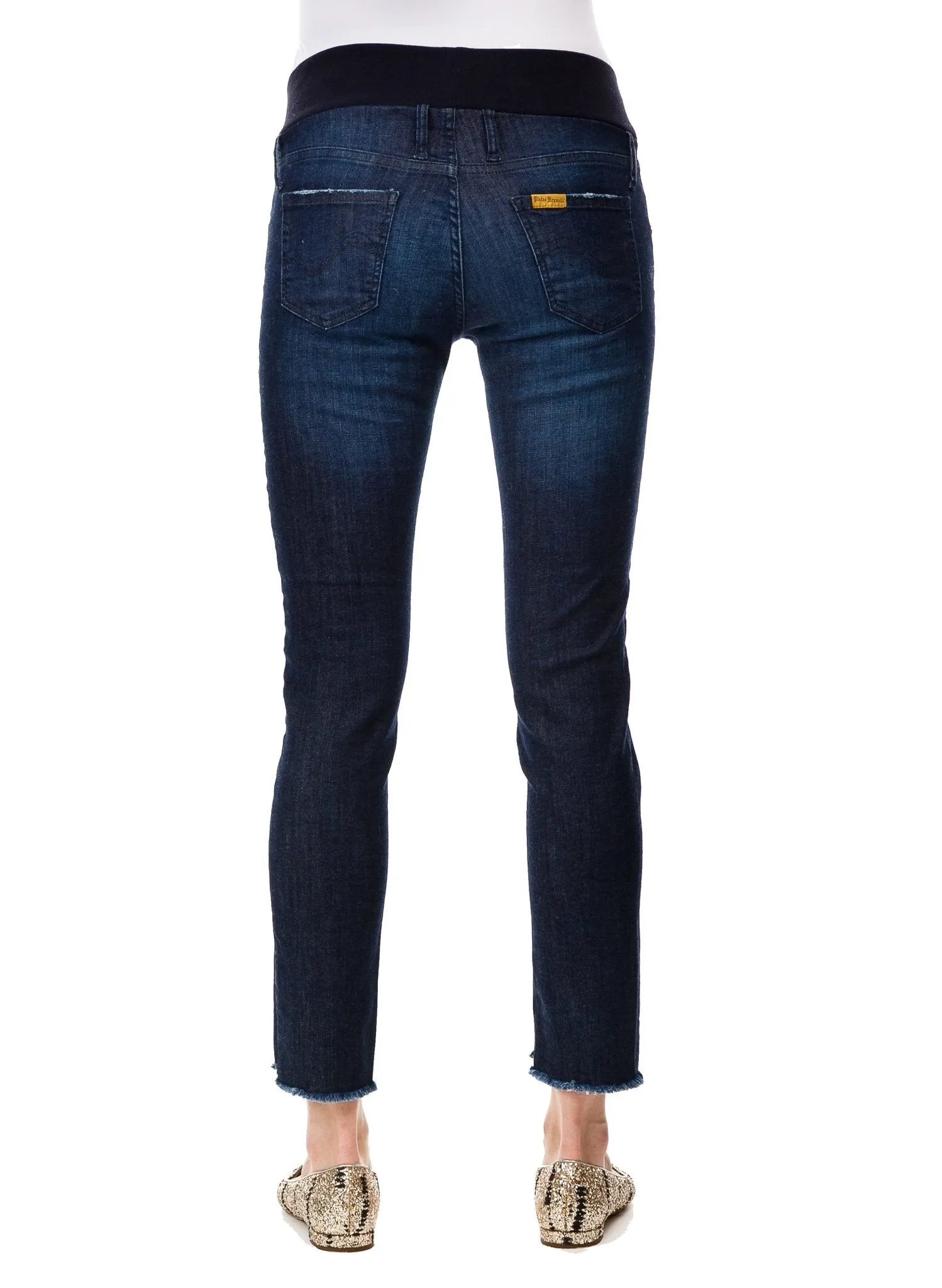 Leonard Maternity Jeans - Dark Stoned Wash