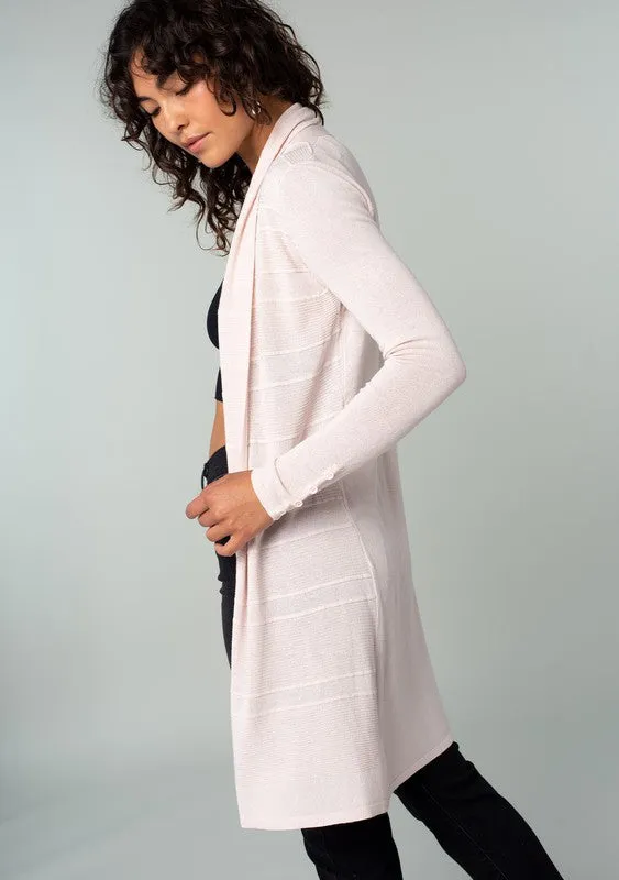 Lovestitch Long Sleeve Open Cardigan