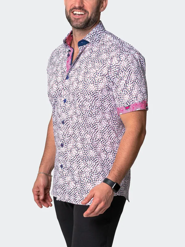 Maceoo Stretch Short-Sleeve Shirt | Galileo Pool Multi