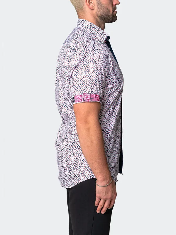 Maceoo Stretch Short-Sleeve Shirt | Galileo Pool Multi