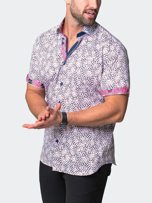 Maceoo Stretch Short-Sleeve Shirt | Galileo Pool Multi