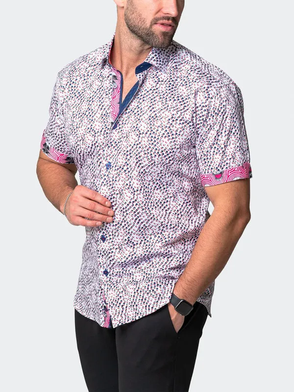 Maceoo Stretch Short-Sleeve Shirt | Galileo Pool Multi