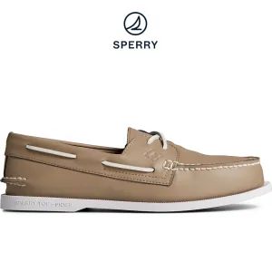 Men's Authentic Original Seacycled™ Boat Shoe - Taupe (STS24376)