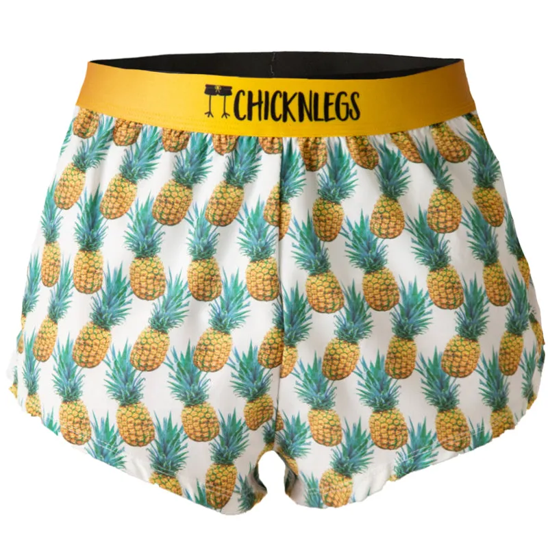 Men's Trippy Pineapples 2" Split Shorts