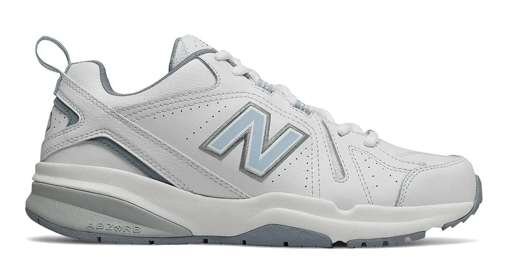 New Balance Women's WX608WB5 White Lace Training Shoe