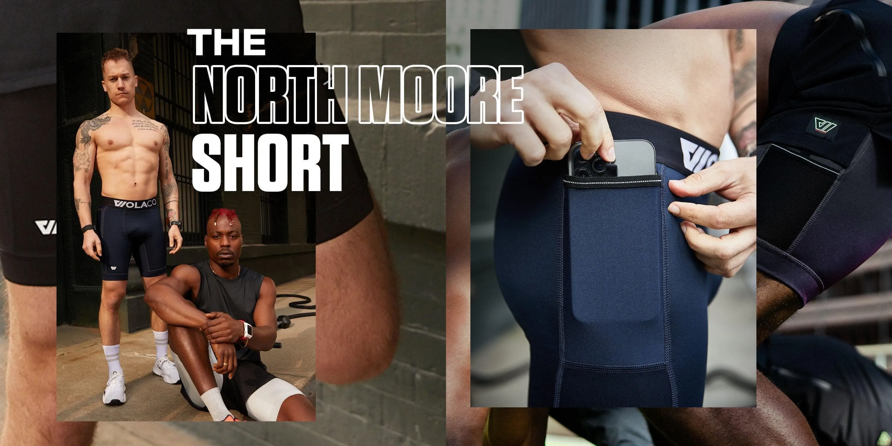 North Moore Short 5-Pack (Black and Black and Black and Black and Black)