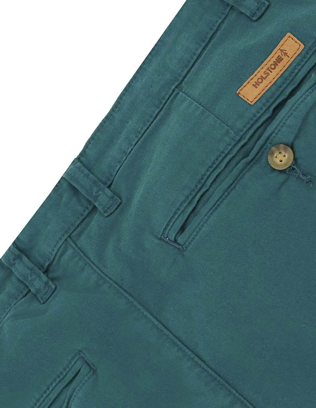 Pantalón Chino de Gabardina - Verde Teal