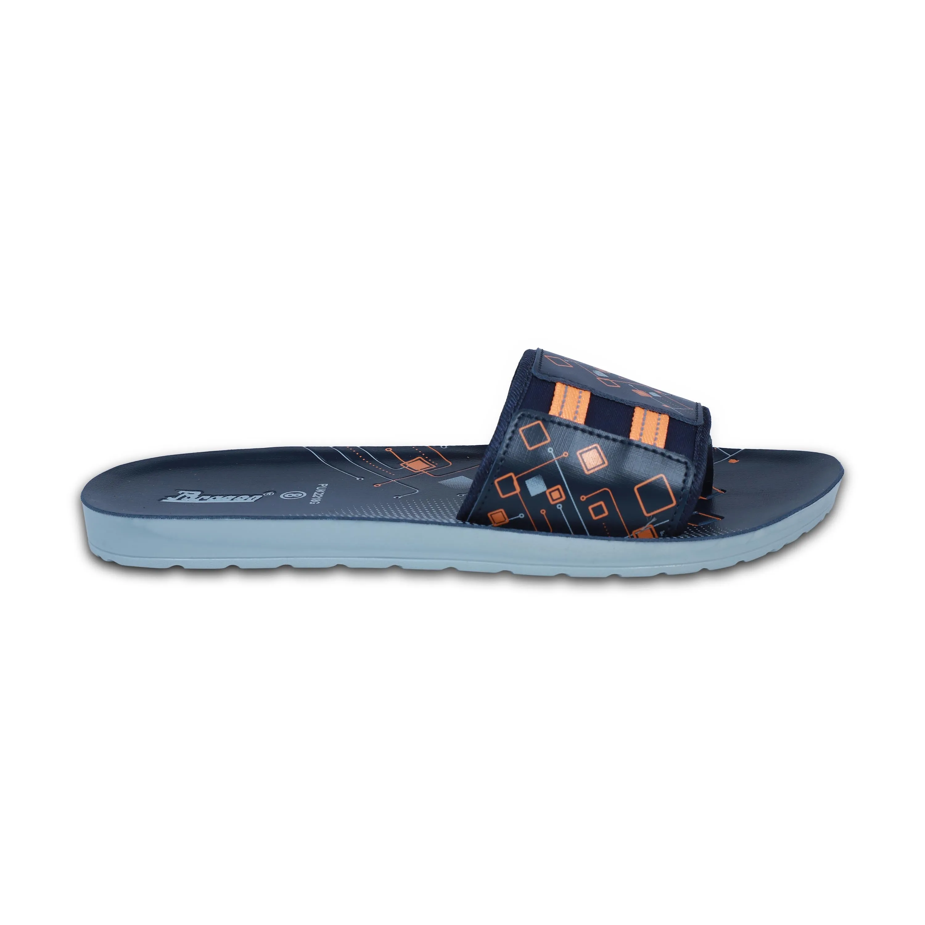 Paragon  PUK2218G Men Casual Sliders | Stylish Trendy Lightweight Slides | Casual & Comfortable Slippers | For Everyday Use