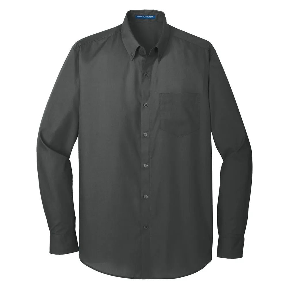 Port Authority® Long Sleeve Carefree Poplin Shirt